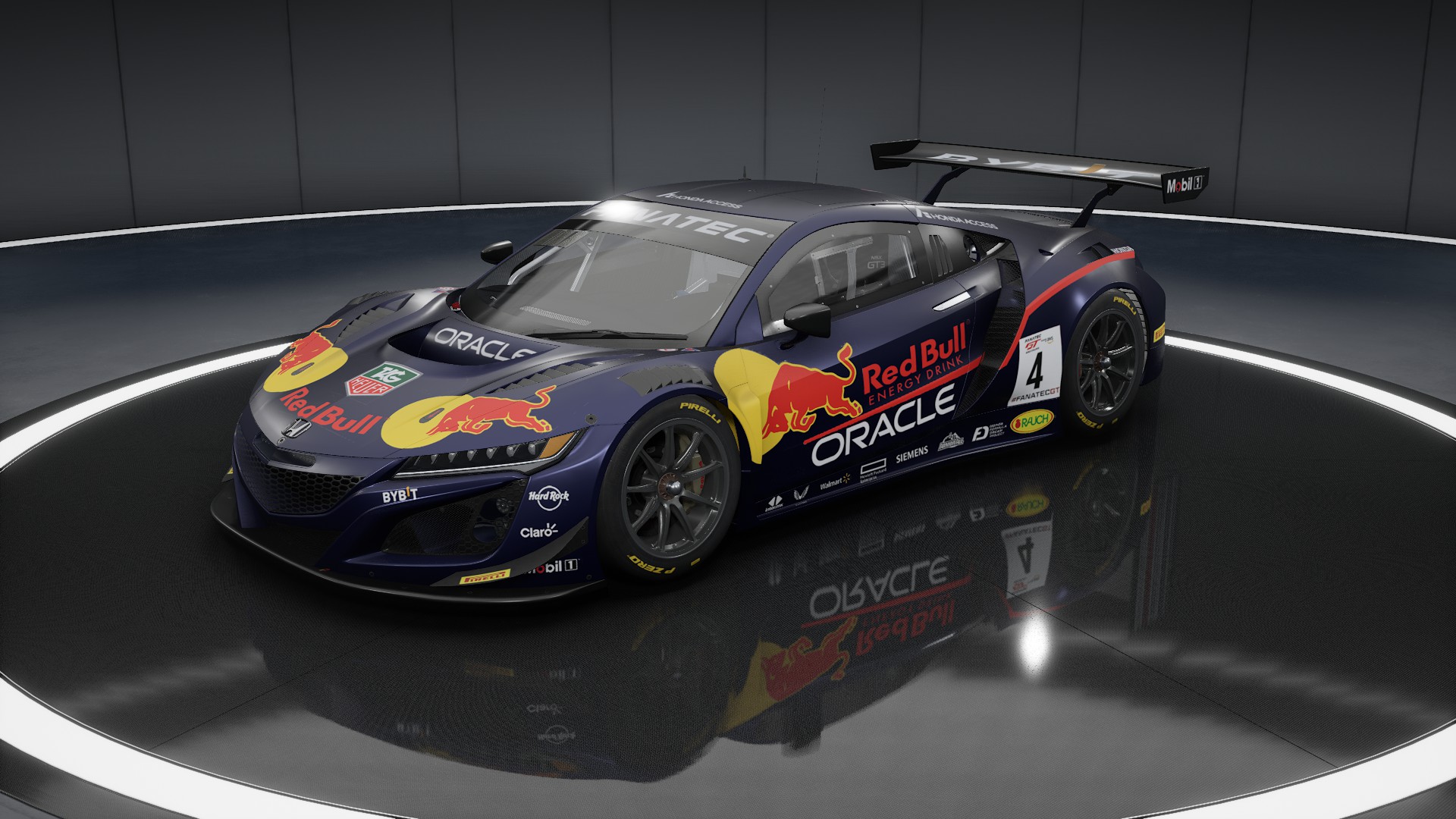 Skin Honda NSX GT3 Evo Red Bull Racing